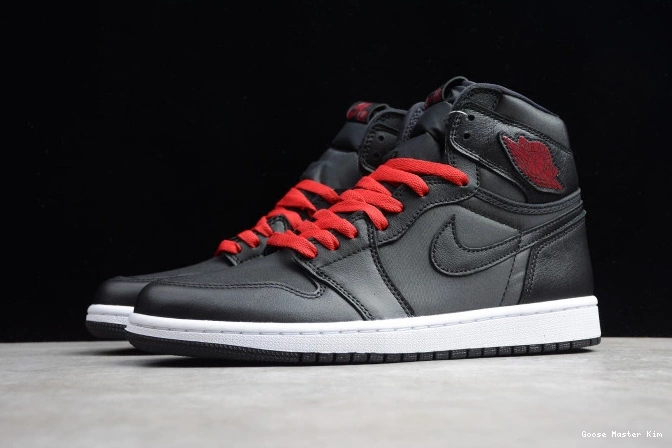 High OG Retro Air Jordan Black Satin 1 555088-060 0603